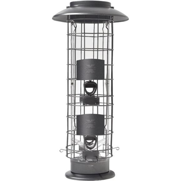 Squirrel-X X4 Squirrel Resistant Bird Feeder, 4 Spring Loaded Perches, 1.5 lb - Picture 2 of 5